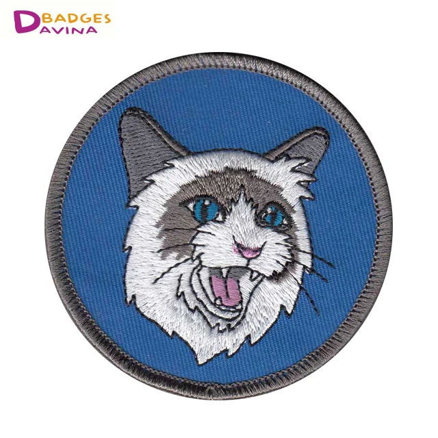 Китайский завод чистый материал для нашивки вышивки потертостями по цене