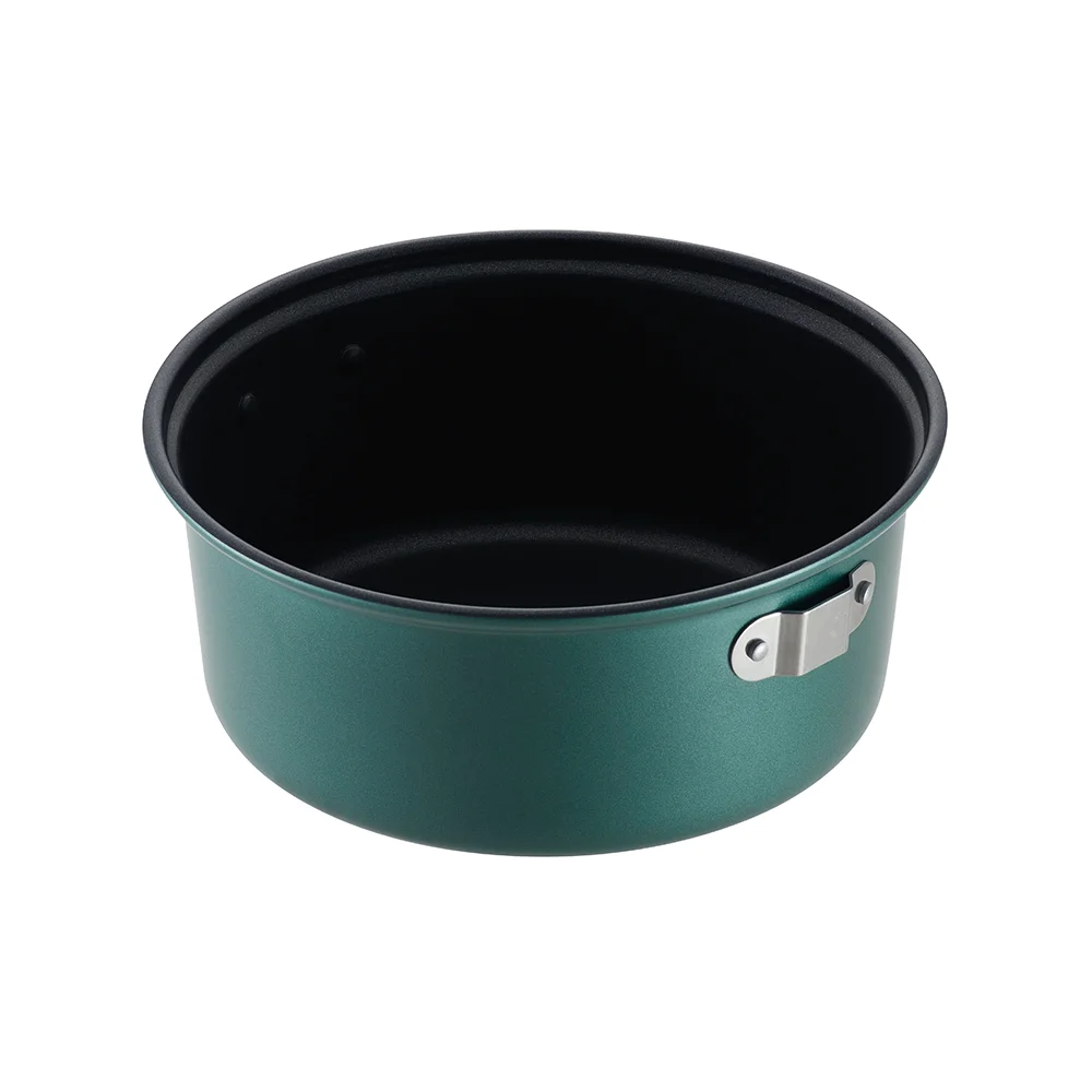 High Quality Family Outdoor Picnic Hiking Aluminum Camping Portable Cooking Pot Set