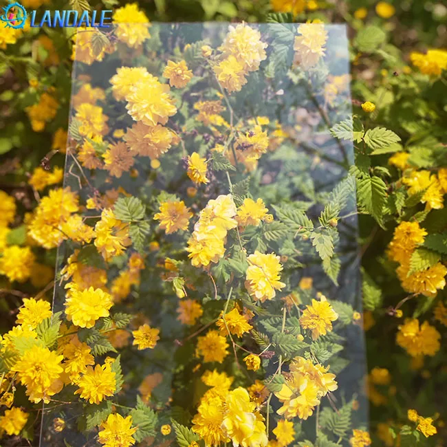 Plastic PC transparent panel solid core polycarbonate board can be used as a car shed awning sun room lighting panel