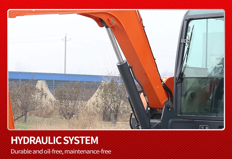 PROMOTION!! Low Price 6.5ton Crawler Excavator Hydraulic Excavators Digger Bagger Construction Machinery with Various Attament