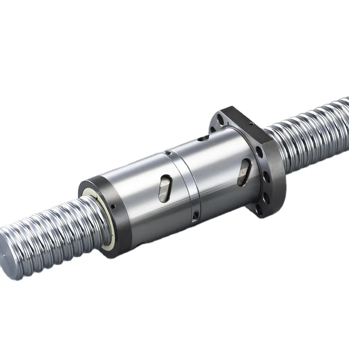 C7 precision DFU4010 ball screw with nut pair for CNC machine