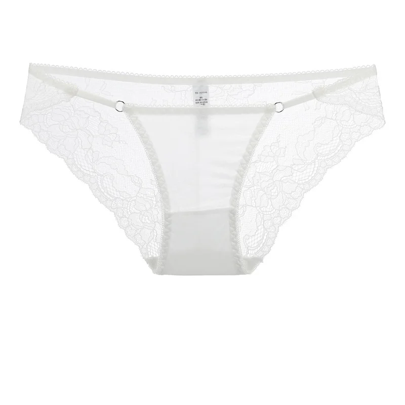 Sheer Lace Panties Women Sexy Underwear Big Girls Panties Low Rise Thong Quality Lingerie G String Panties
