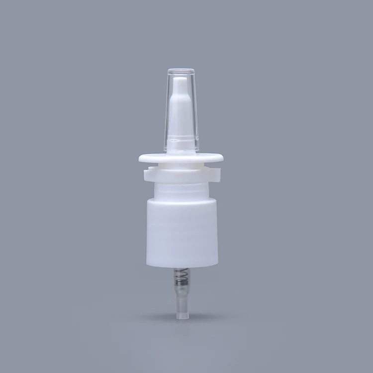 Custom white 18/410 20/410 plastic pp nose medical fine mist nasal spray pump