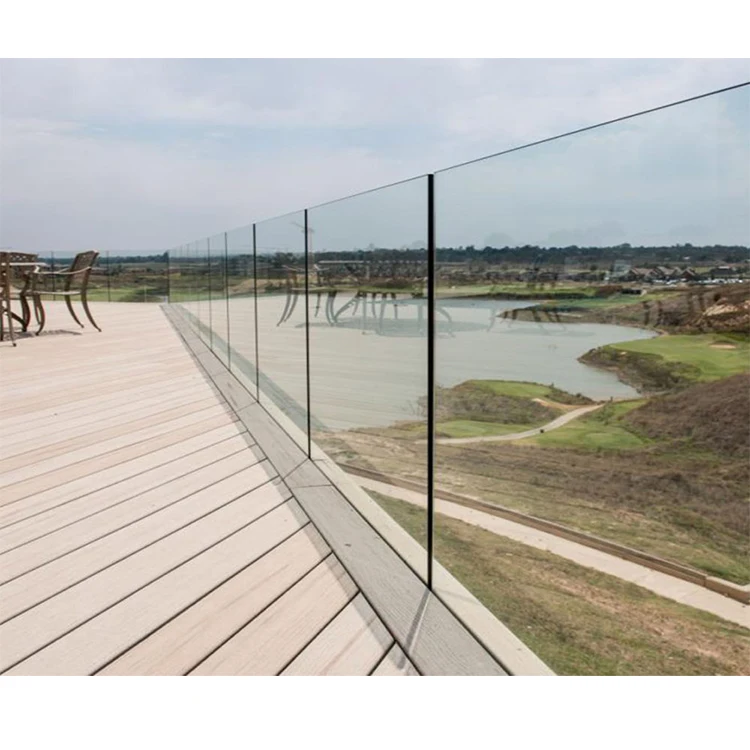 Aluminium Frame&Frameless Tempered Glass Railings Balustrades Including Free Design