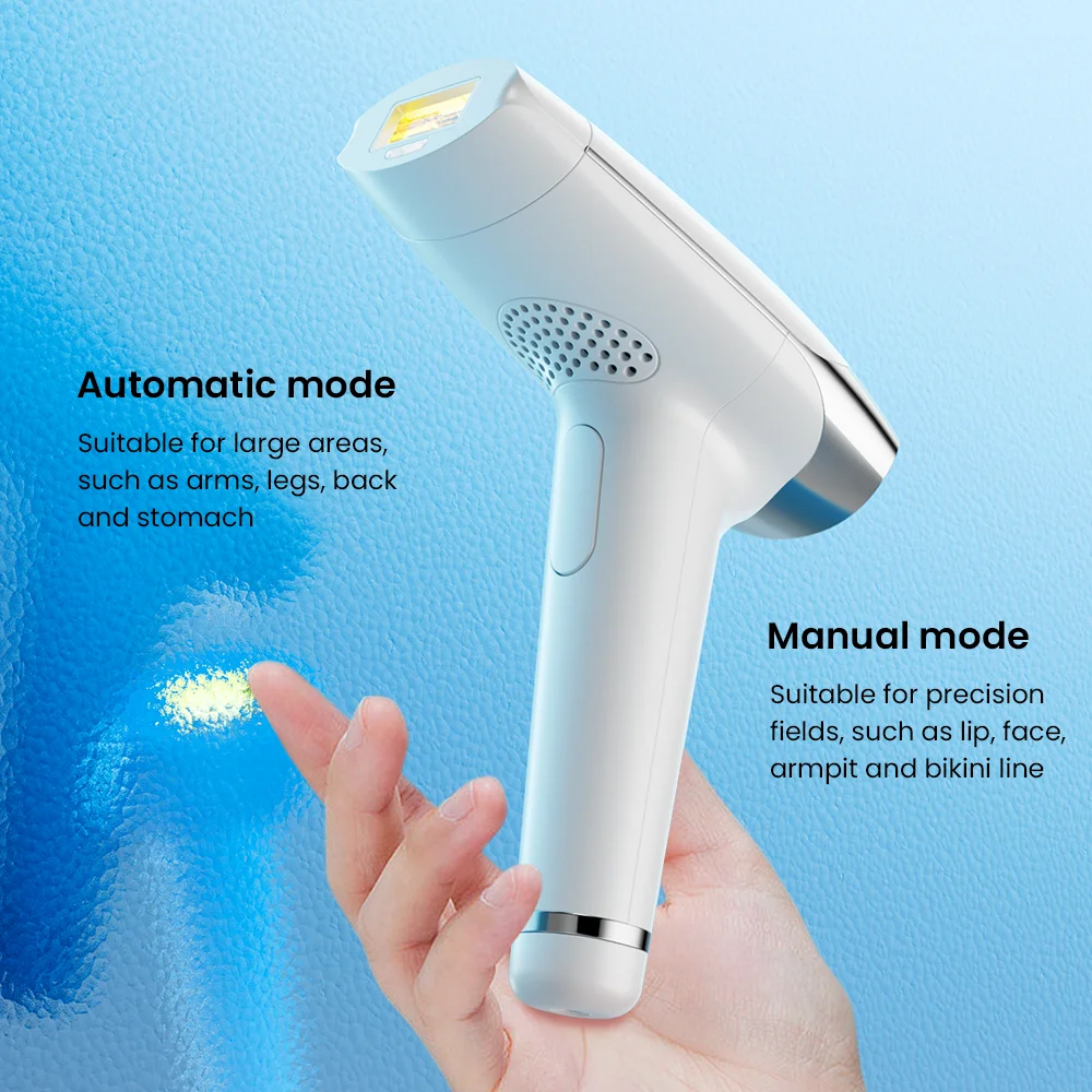 Dropshipping 21J energy fast remove hair handset armpit leg bikini facial epilator  IPL hair removal beauty device for women