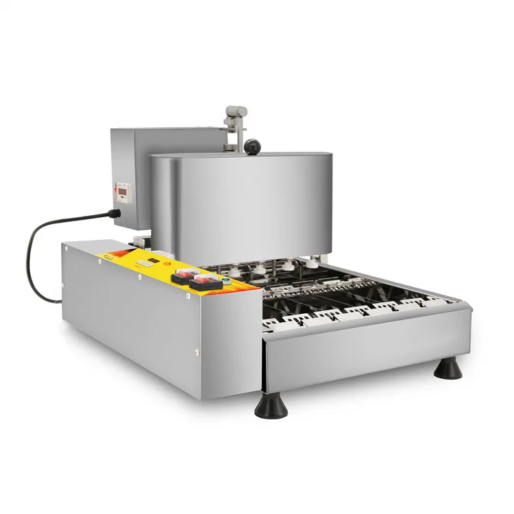 NP-6 Stainless Steel  Donut Machinery Production Line Doughnut Making Machine