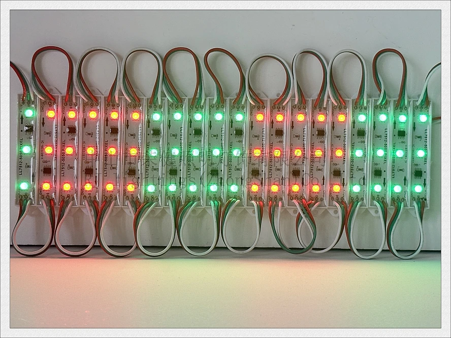 LED Module WS2811 Magic Addressable SMD 5050 LED Back Light Module DC12V 3 Led WS 2811 Full Color in Stock Ready to Ship