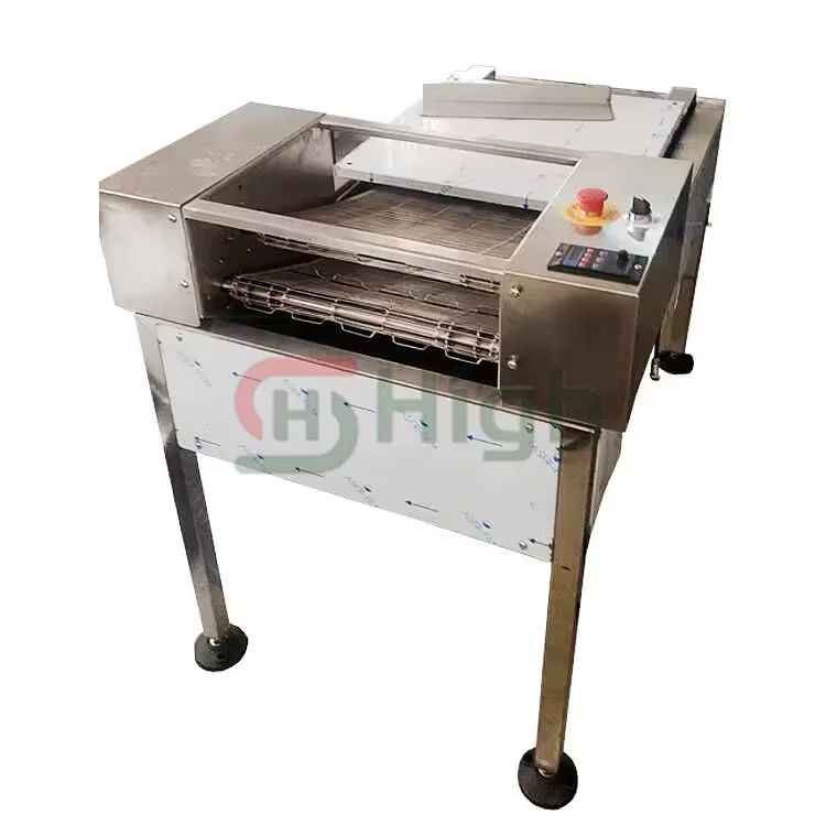 Stainless Steel Commercial Boiler Bagel Boiling Rolling Machine Donut Dough Molding Shaping Bagel Forming Machine Conveyor Belt
