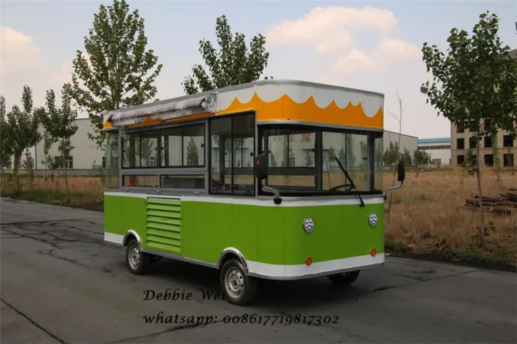 2024 fast food car for sale/mobile food car/electric mini bus for selling ice cream