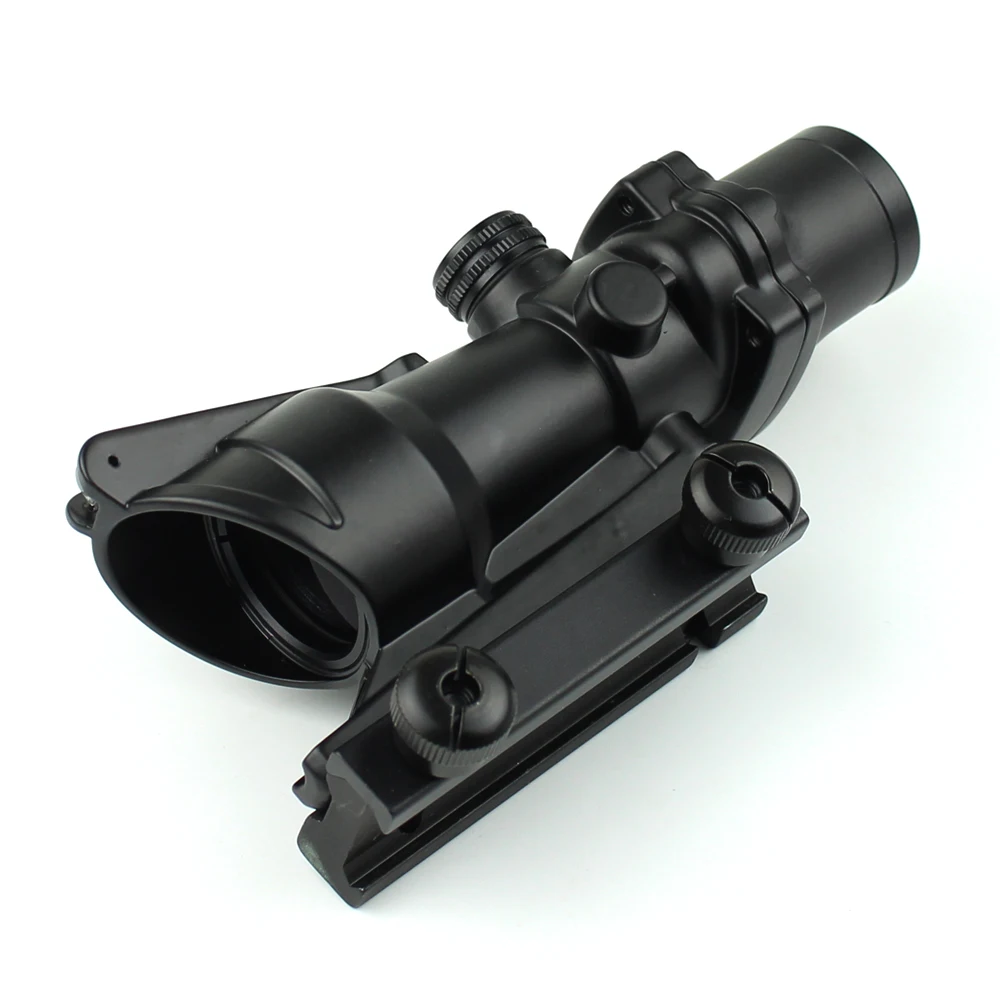 Phantom  4X32 Green real fiber scope with reticle