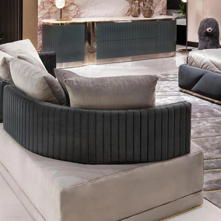 High big headboard resort apartment linen velvet wooden furniture king nightstand bed set