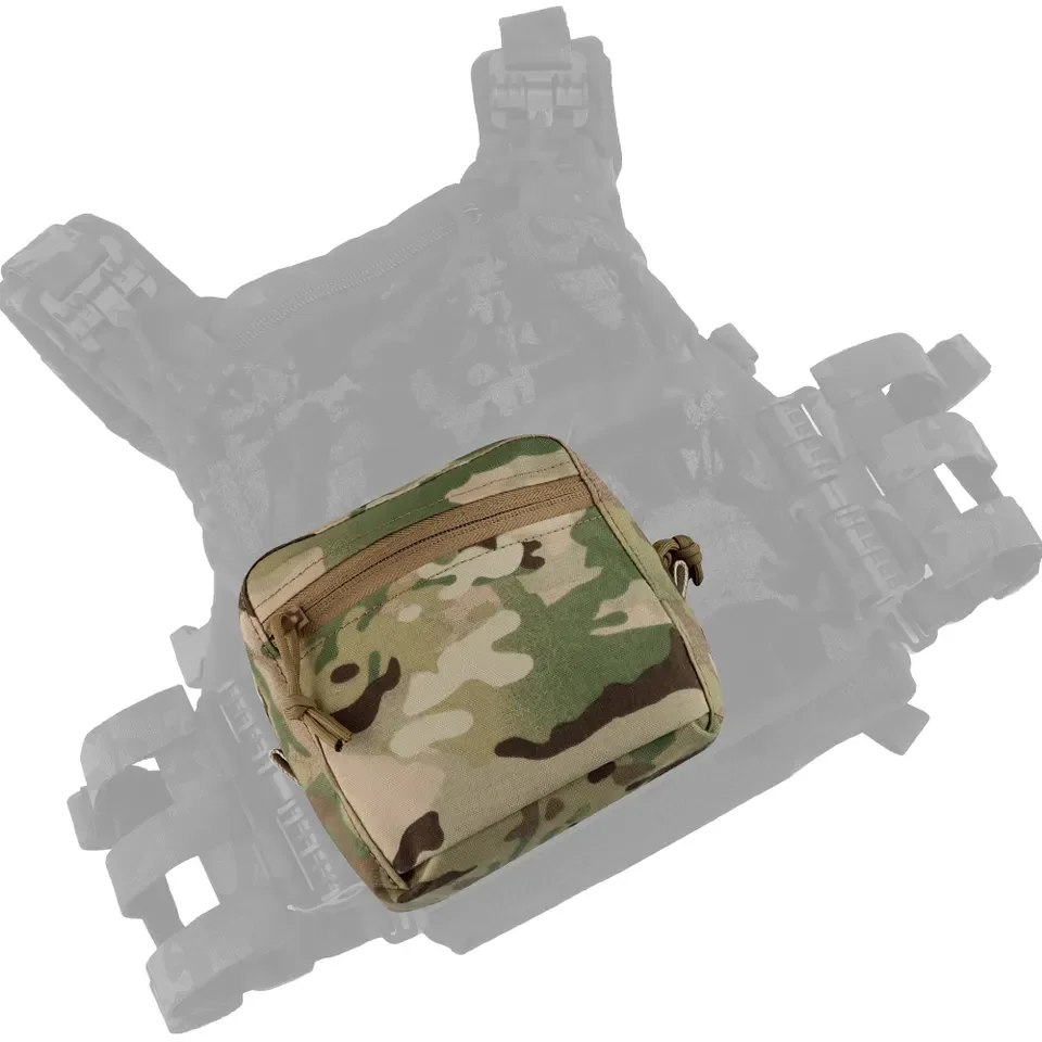 Cordura MOLLE GP Pouch Lightweight Storage Pouch With Magic Tape Plate Carrier Accessory