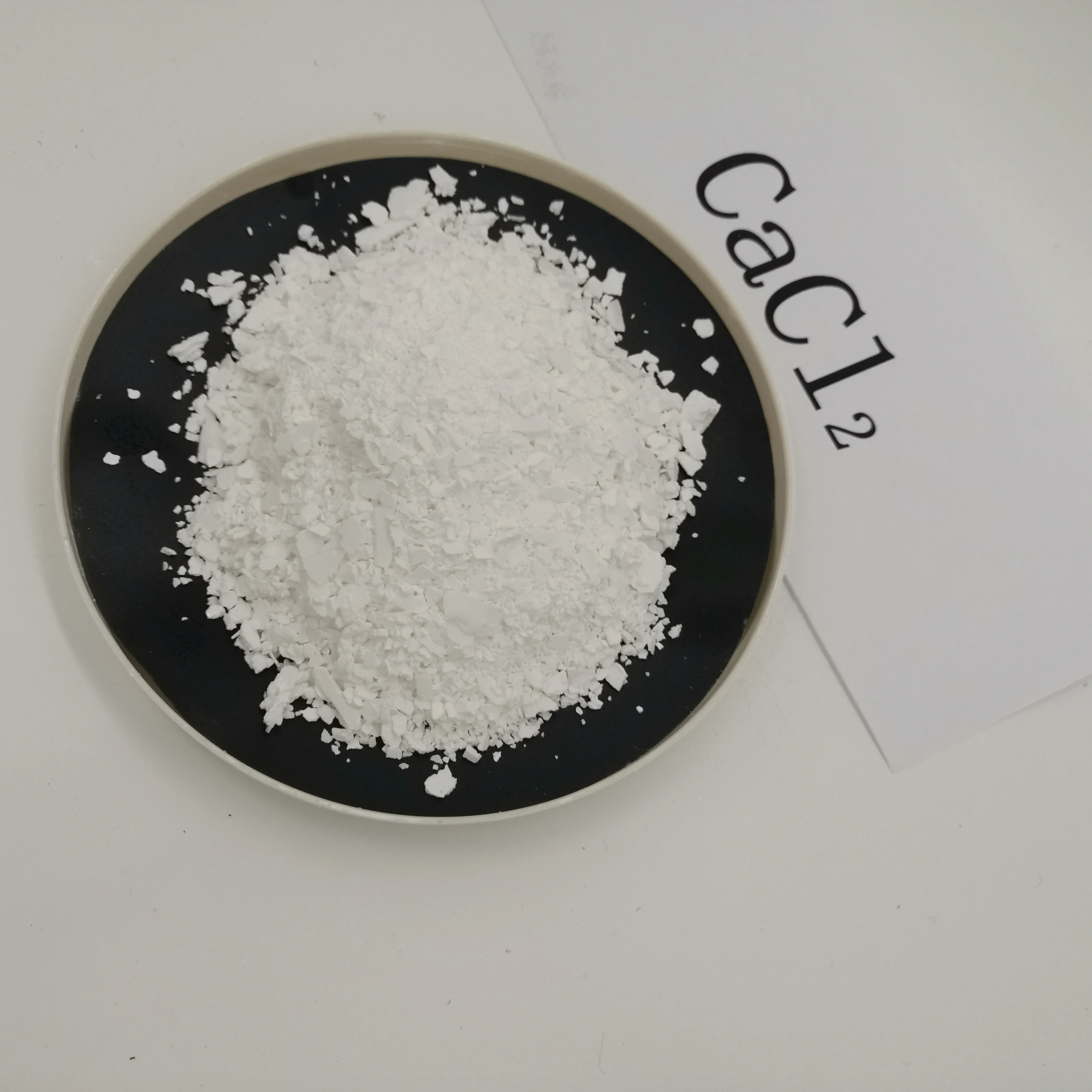 Шаньдун Китай хлорид кальция 94% белый гранулированный