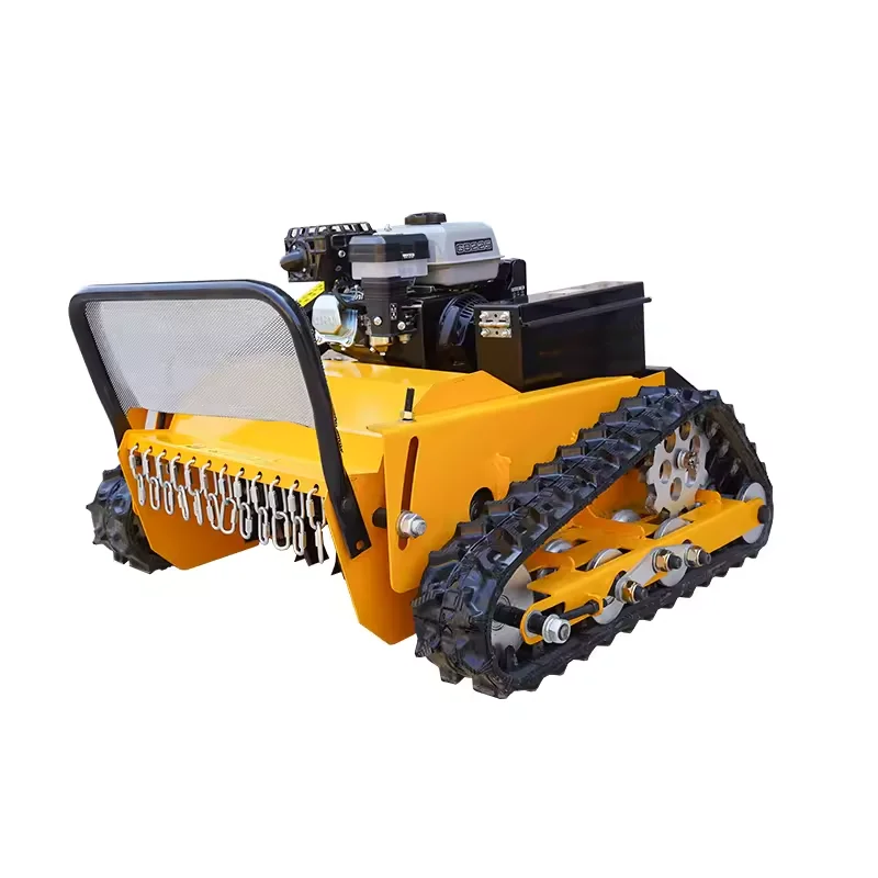 Remote Control Mountainous Crawler Fruit Garden Gasoline Household All Terrain Manufacturer Climbing Automatic Weeding Machine