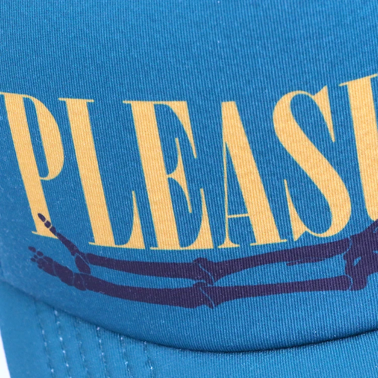 Qianzun manufacturer australia 5 Panel Trucker Cap Mesh Back Foam Trucker Cap Wild Side Strip Trucker Cap