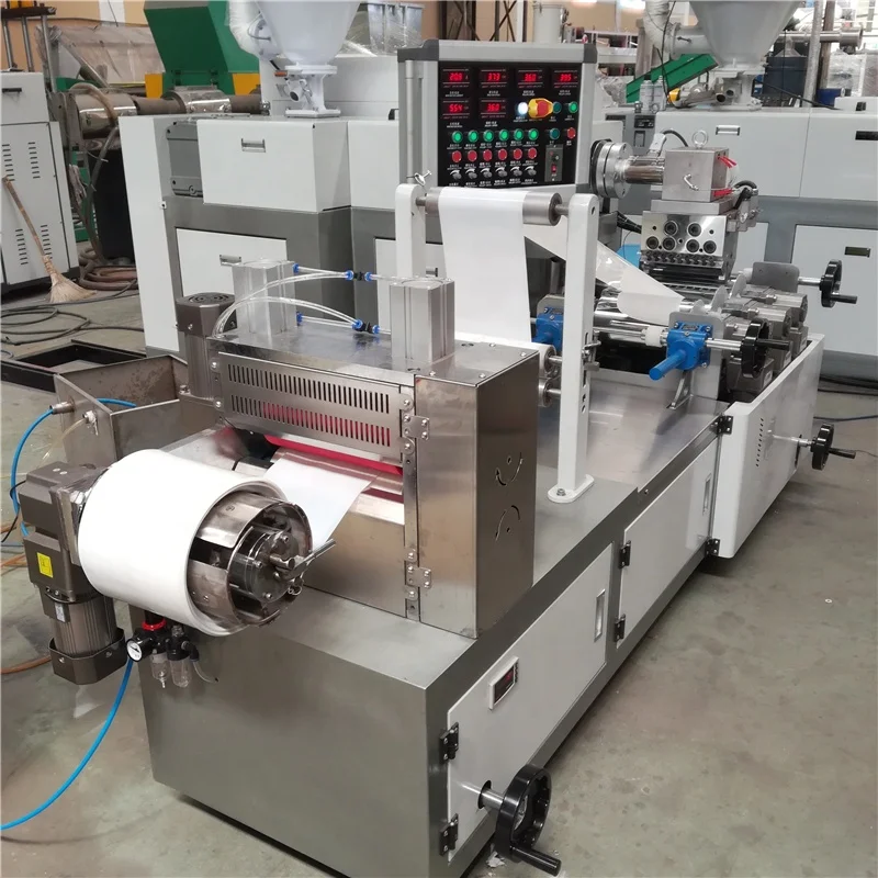 Небольшая экструзионная линия из полиэтилена, пп, пвх пластика