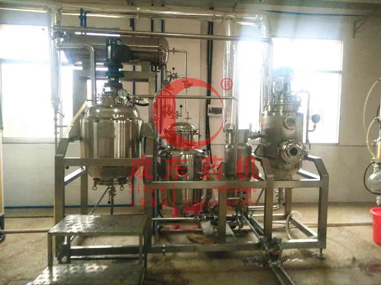 Thermal Refluxing Combined Herb Extraction And Concentration Machine