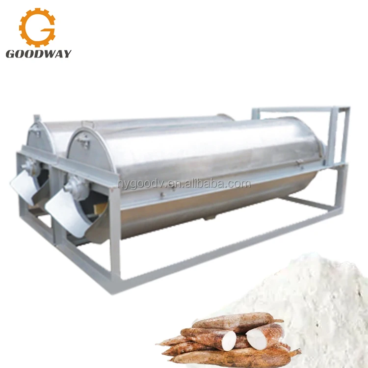 Automatic Cassava Starch Making Machine Tapioca Cassava Starch Production Line