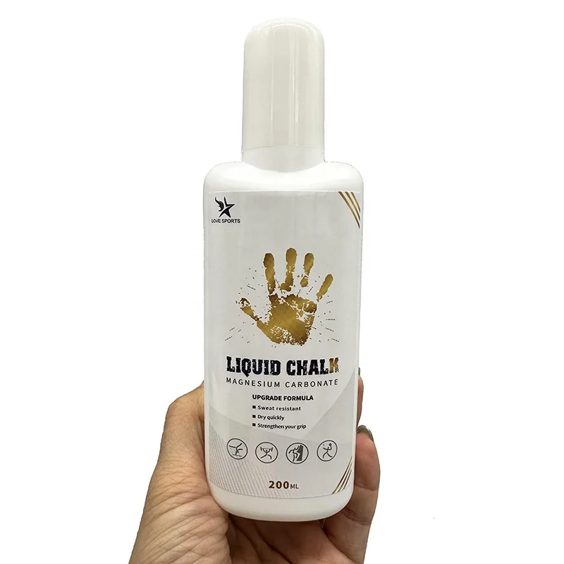 Liquid Gym Chalk Gym Weightlifting Hand Grip Colorful Magnesia Carbonate Chalk Liquid Chalk