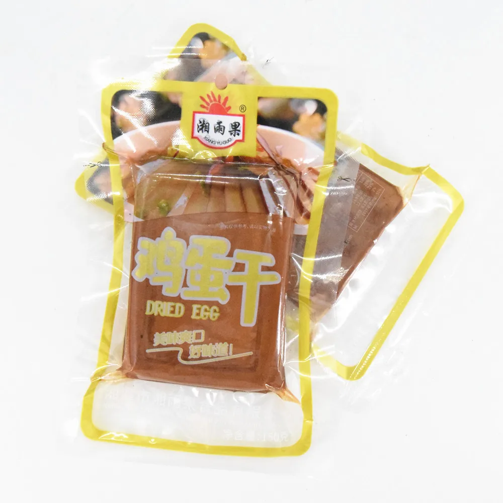 Convenient Instant Fast Food Side Dish Marinated Dried Tofu Eggs Scramble