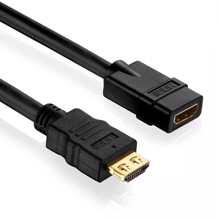 Позолоченный кабель hdmi 4K 3 фута 6 футов Ultra HD @ 60 Гц HDMI 2 0 «Папа-мама» высокоскоростной