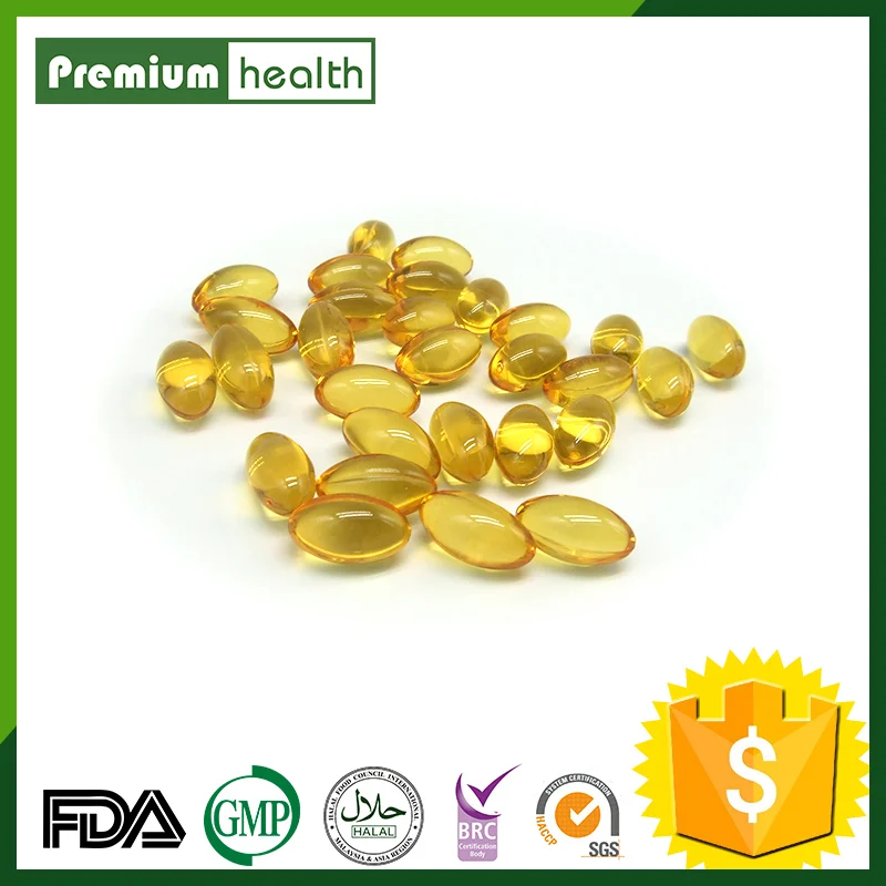 500mg/1300mg Health Supplement Cod Liver Oil & Evening Primrose Oil Softgels