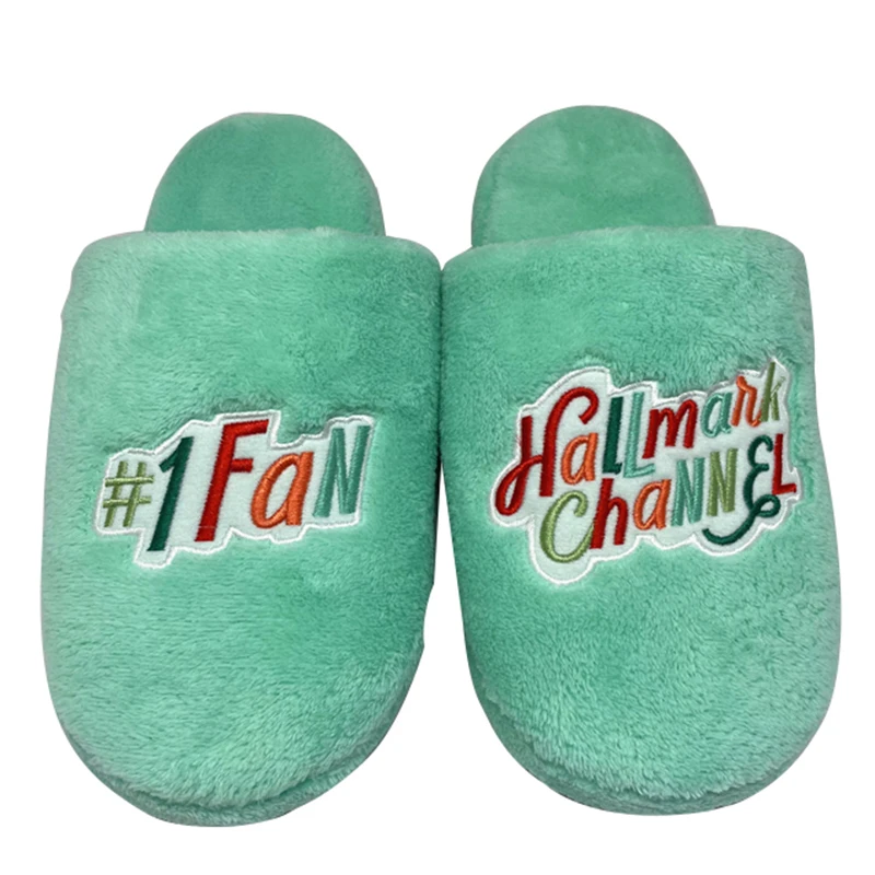 winter adult fashion home slippers anti-slip fleece coral velvet shoes soft warm colorful indoor slipper