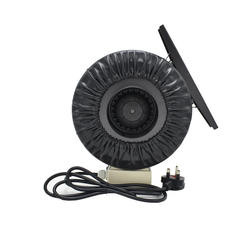 FENGDA inline duct fan two speed control fan inline 4 inch for temperature control ETL CE certified