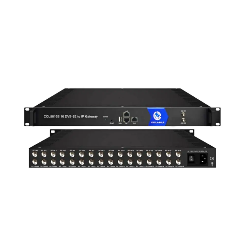 16 тюнеров DVB-S2 к IP UDP и RTP/RTSP шлюз