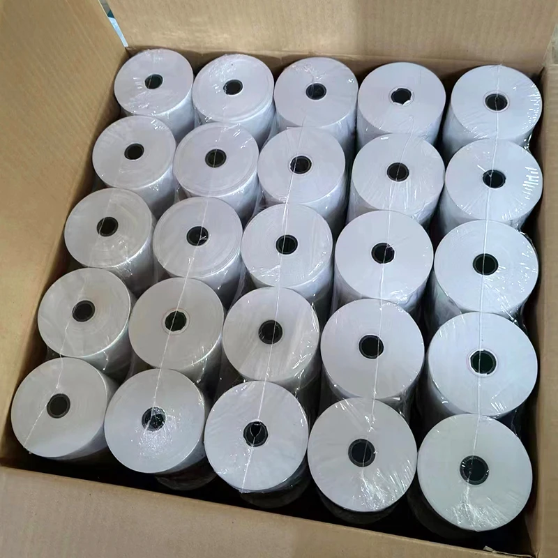 Sailing wholesale Supplier Manufacturers 58 mm security thermal paper roll  thermal sensitive pvc synthetic paper