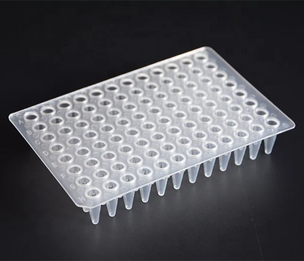 Chemical Lab Supplies 96-well Pcr Plate With Skirt Medical Pcr Plates Tissue Cell Culture Plate
