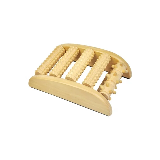 Manufacturer Wholesale Wood Massager Roller Solid Wood Irritating Skin Sturdy Wooden Massage For All Ages