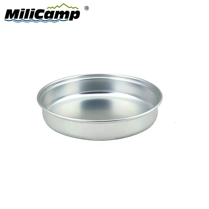 2-3 Person Aluminium Outdoor Picnic Camping Cookware Set Mess Kit Camping Pot Set