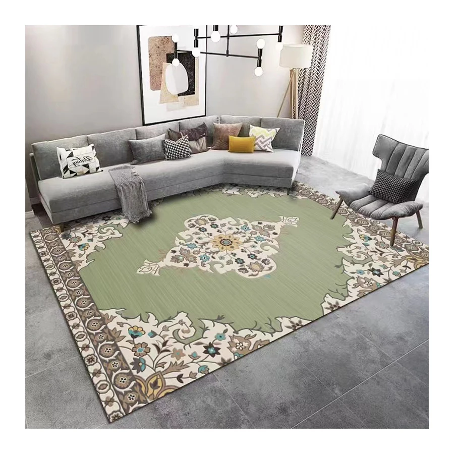 elegant golden deer factory direct vente en gros tapis de salon