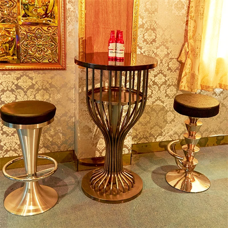 
special design wine glass shape bar Table Furniture Modern Home Pub high bar hot sales 