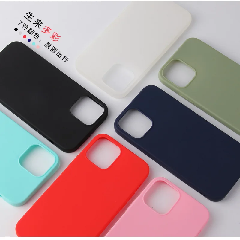 Comfortable Touch Soft Matte Tpu Mobile Cell Phone Case Cover For Iphone 14 Pro Max 13 Mini 12 11