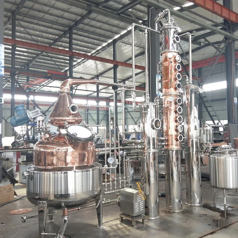 400L alcohol distiller for sale gin vodka whiskey distillation equipment still