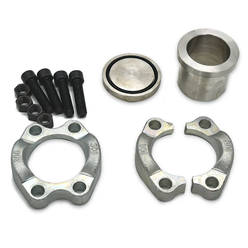 factory customize high-pressure hydraulic heavy series split flange SAE flange   65 1 1/4 for hydraulic system