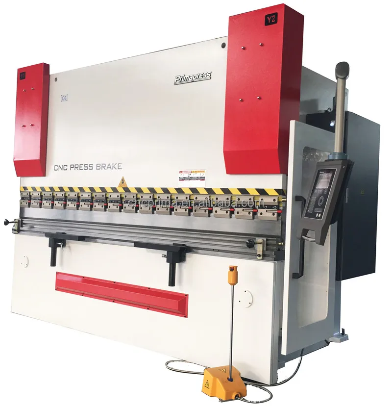 
Hydraulic Press Brake Metal Bending Machine European CE Standards from Prima 80T 3D Servo CNC 