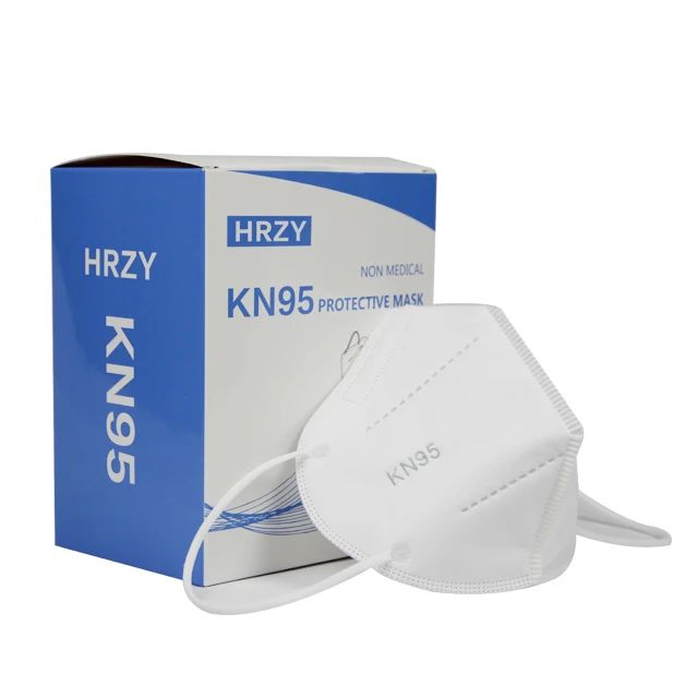 
kn95 Half face Respirator mask with valve or filter 5 layers Earloop Design maskkn95 