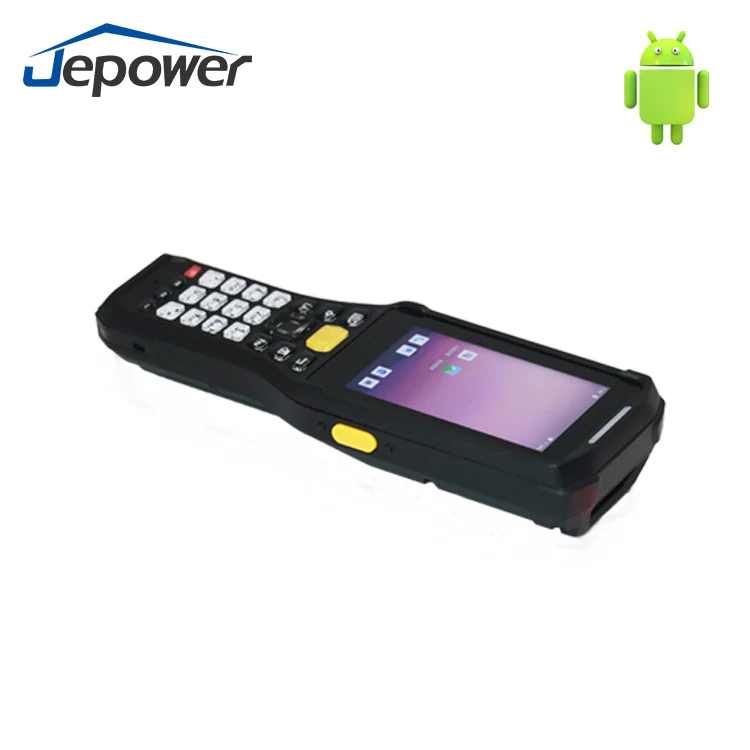 Jepower ручной PDA 1D/2D сканер штрих-кодов склад логистический сборщик данных прочный Pda с батареей 4800 мАч