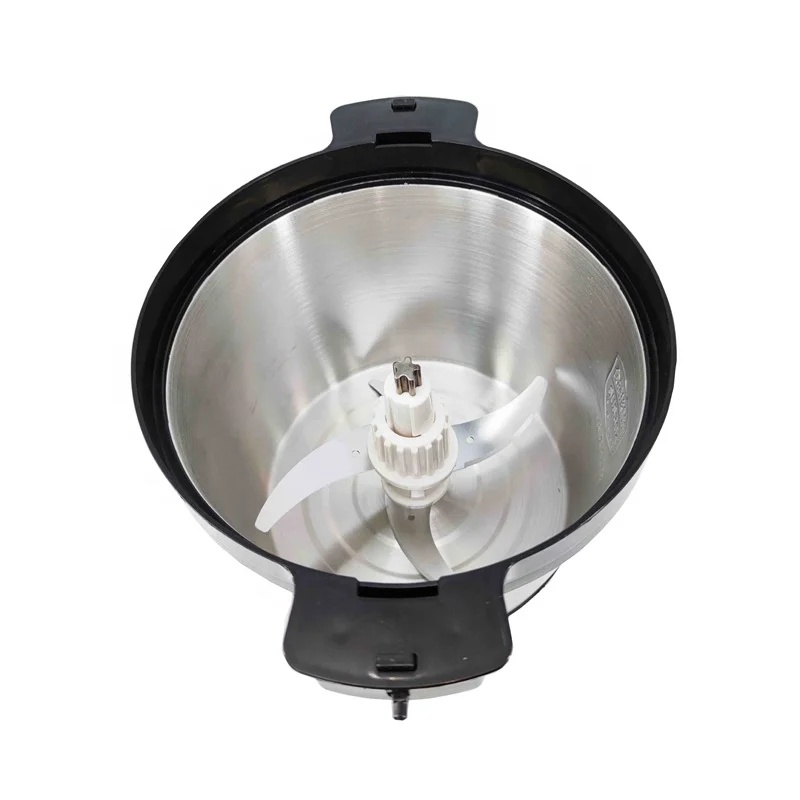 Electric Kitchen Small Food Chopper 6L Meat Mixer High 2 Speeds Silver Crest Yam Blender Food Processor