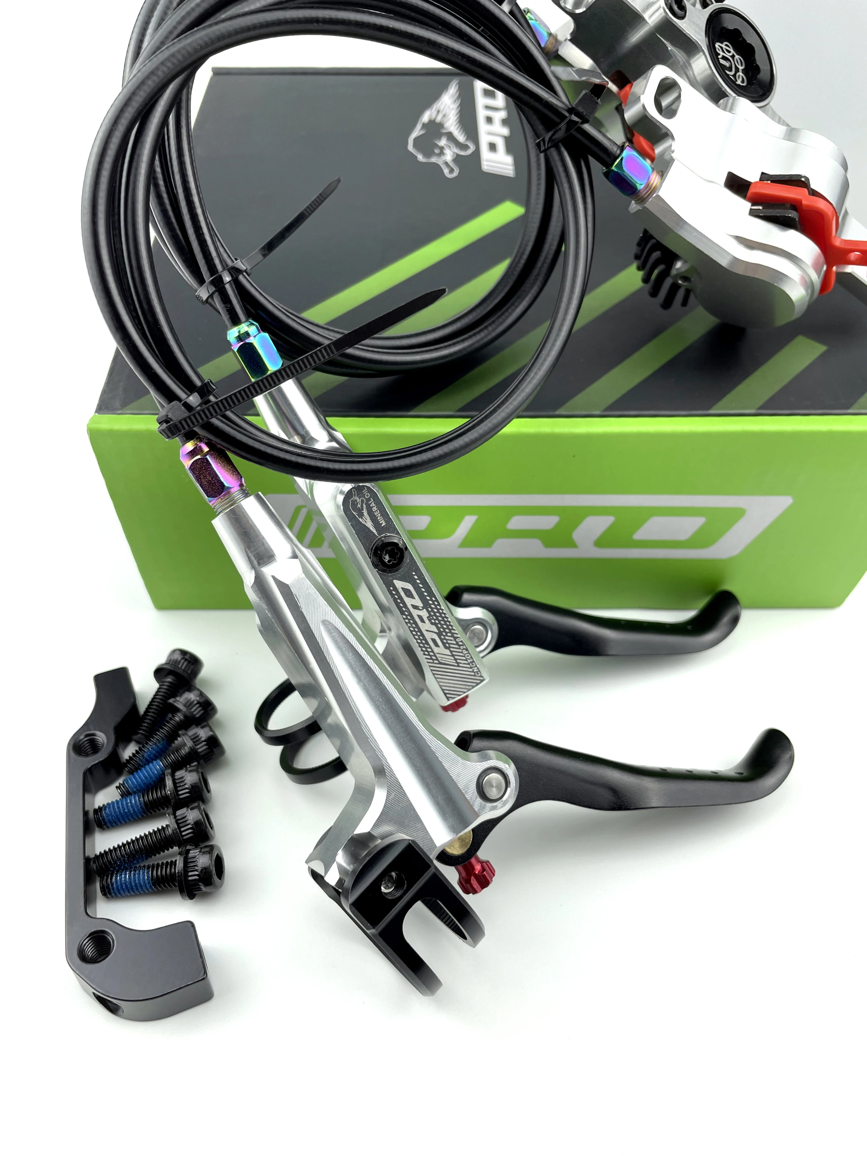 IIIPRO High Quality CNC Aluminum Alloy Hope Big Piston Hydraulic Disc Brake for Wholesale Dropshipping mountain bikes disc brake