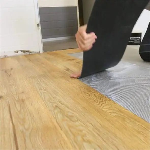 Wholesale Apartments Glue Down Carpet Wood Stone Grain Laminated Luxury Vinyl Plank Tiles Dry Backing LVP Flooring Vinyl Plank