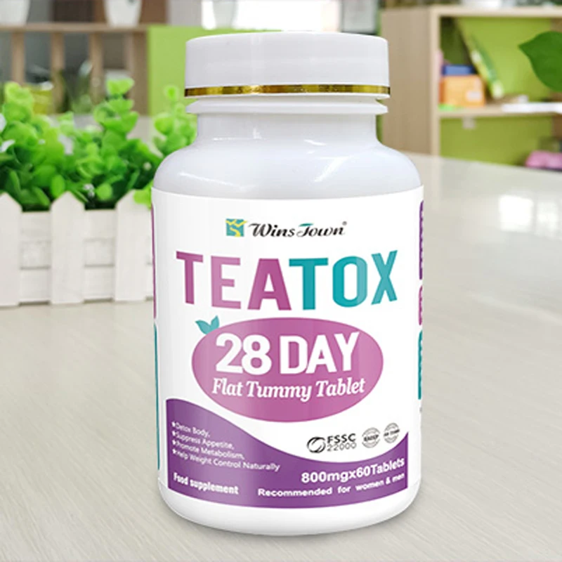OEM Custom Teatox tablet 28 day Flat Tummy Tablet Detox  Burn Fat Fit Tablet Slim Pills For Weight A  Loss