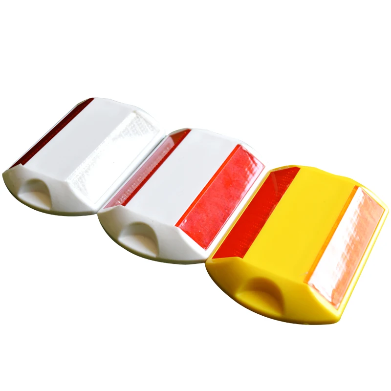 Wholesale Lights Pavement Marker 3M 100x90mm Ojo De Gato Para Carreteras Amarillos Stud Reflective Road Stud
