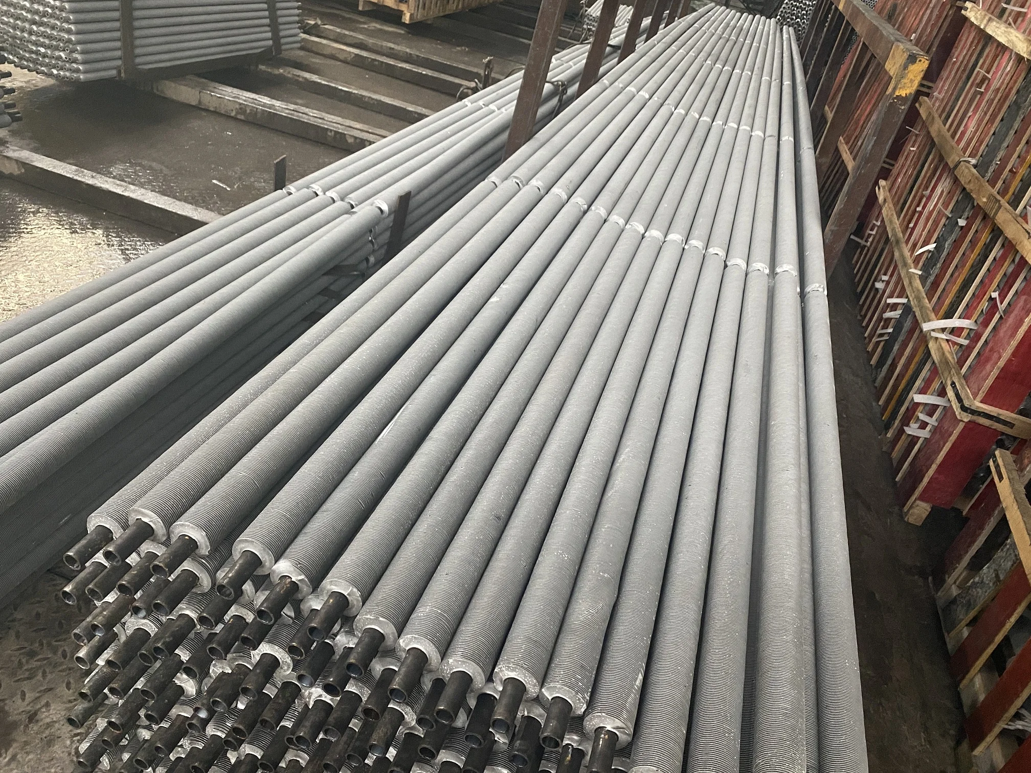 High Efficiency Aluminium Heat Exchange Finned Tube