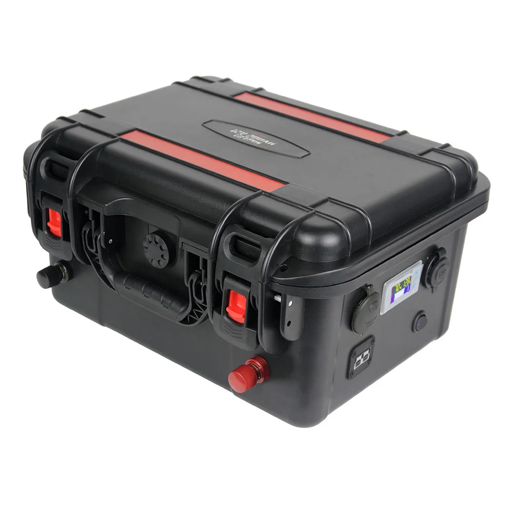 Аккумуляторная батарея lifepo4 12 В, 200 ач, перезаряжаемая литиевая батарея с интерфейсом pd Anderson bms для RV, уличный инвертор двигателя для кемпинга