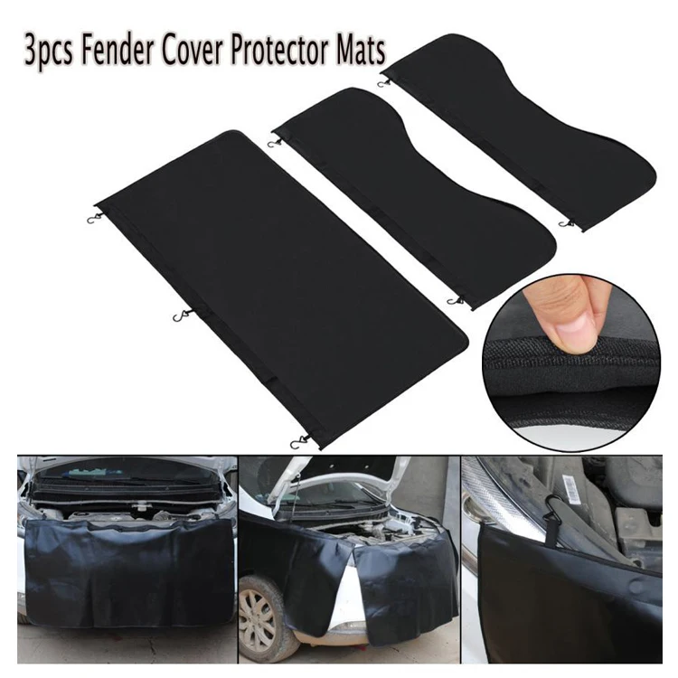 Wholesale reused waterproof  automotive workshop magnetic protection car fender cover for repair