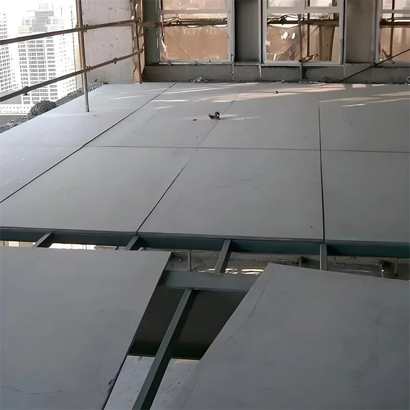 waterproof new designs environment friendly materials floor slab with steel structure cement board flooring